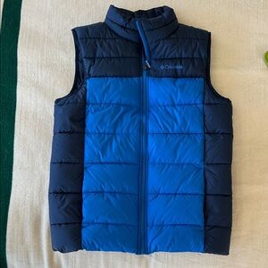 Columbia Navy and Royal Blue Puffer Vest